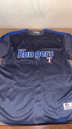 Men Texas Rangers Jersey Button Up