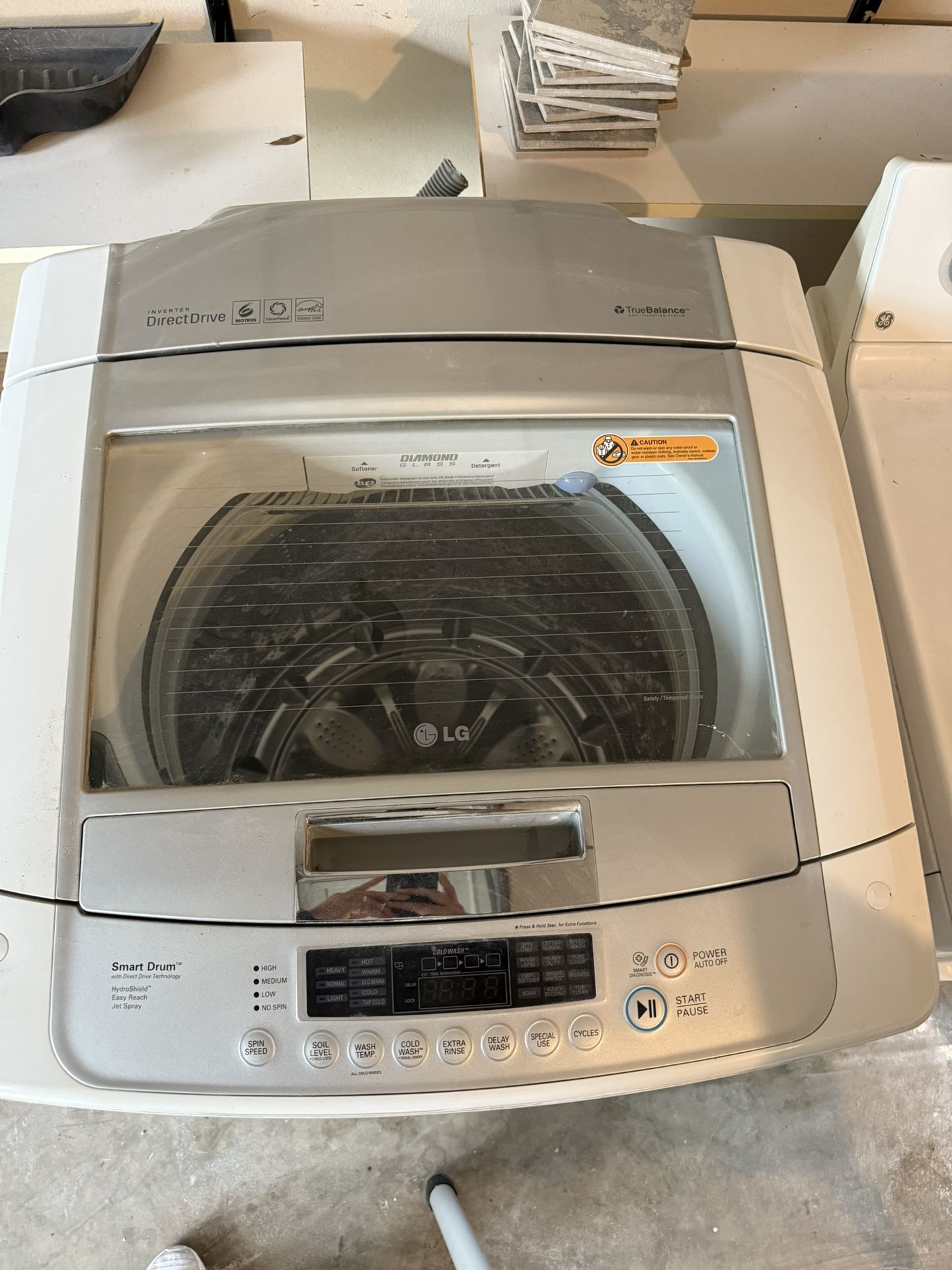 LG DIRECT DRIVE 4.5 CU FT WASHER