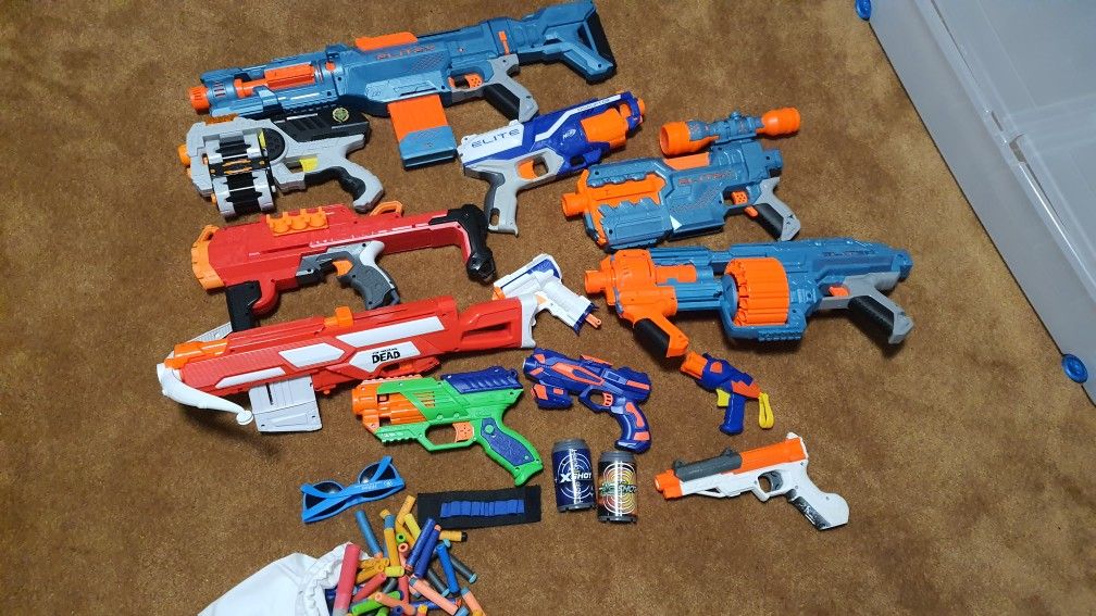 Nerf guns