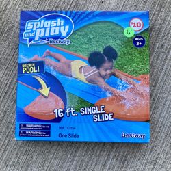 NEW 16’ Single Water Slide 