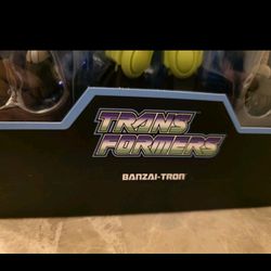 Transformers Ultimates Wave 1 Banzai-Tron Action Figure NIB Super7 Sealed HTF