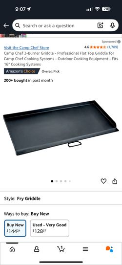 Brand New Flat Top Griddle !