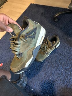 Jordan 4 olive green