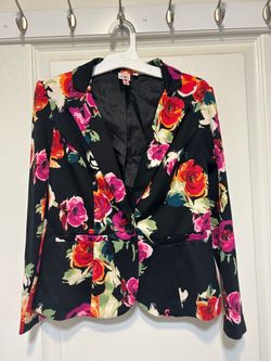 Floral women’s blazer