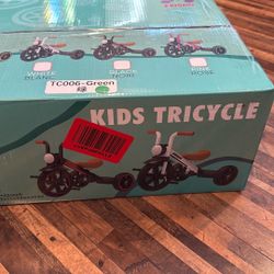 Kriddo Kids tricycle Ages 2-5 Unopened Box