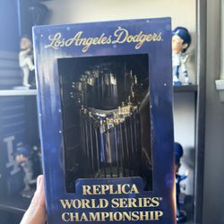 Dodgers World Series Trophy Replica 