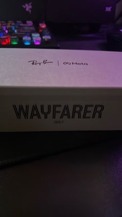 Wayfarer Meta glasses {Gen2}