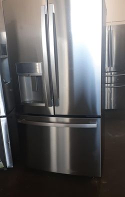 LG 3-Door Stainless Steel Fridge
