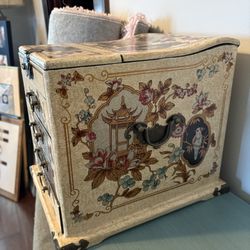 Early 20th Asian Jewelry Box 