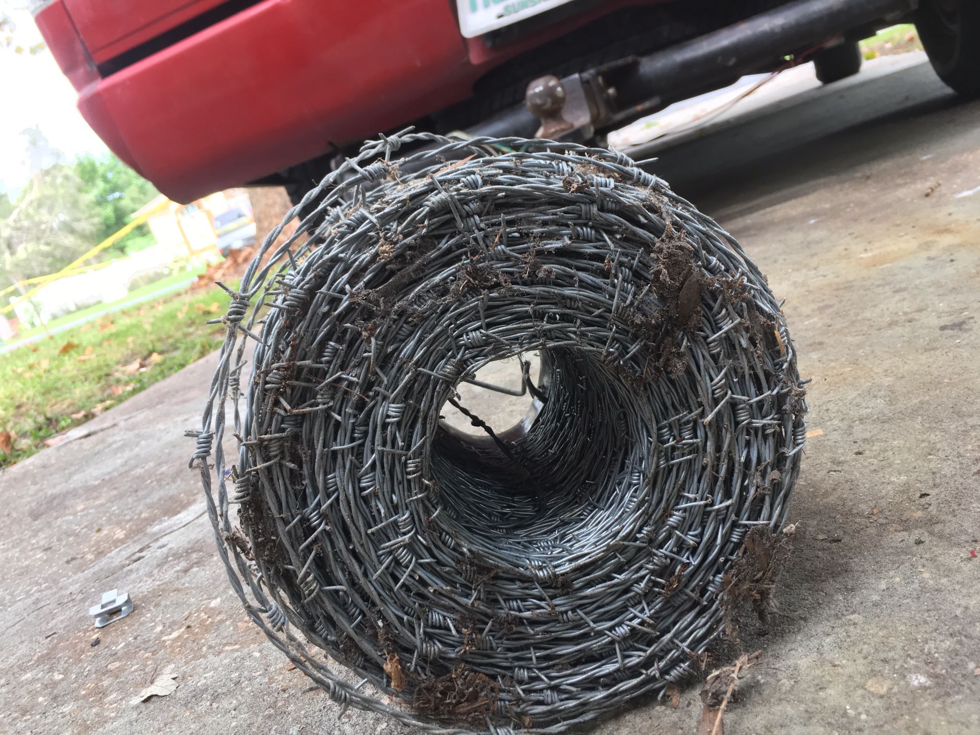 1300+ft of barb wire