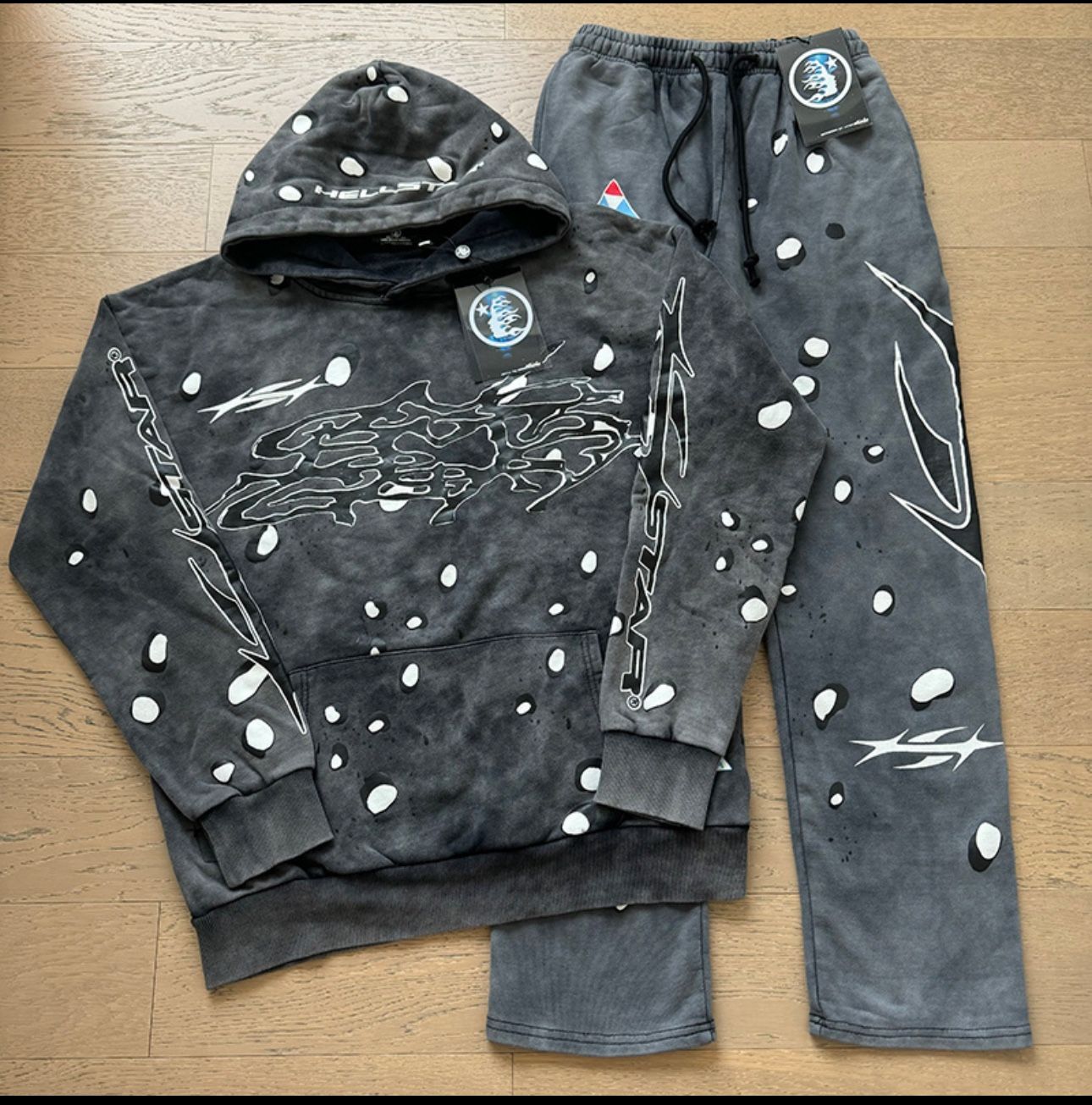 Hell Star Hoodies Set Sz Xl
