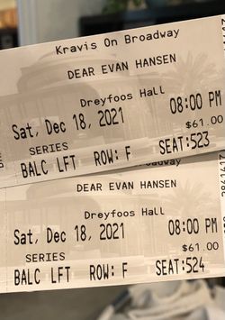 Dear Evan Hansen Tickets