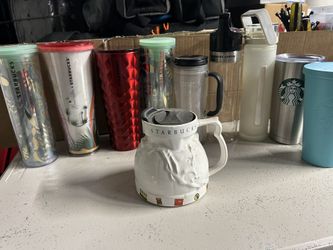 Starbucks Lot Of 10 Drink Cups-Good Condition 