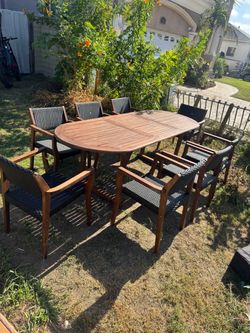 Patio dining