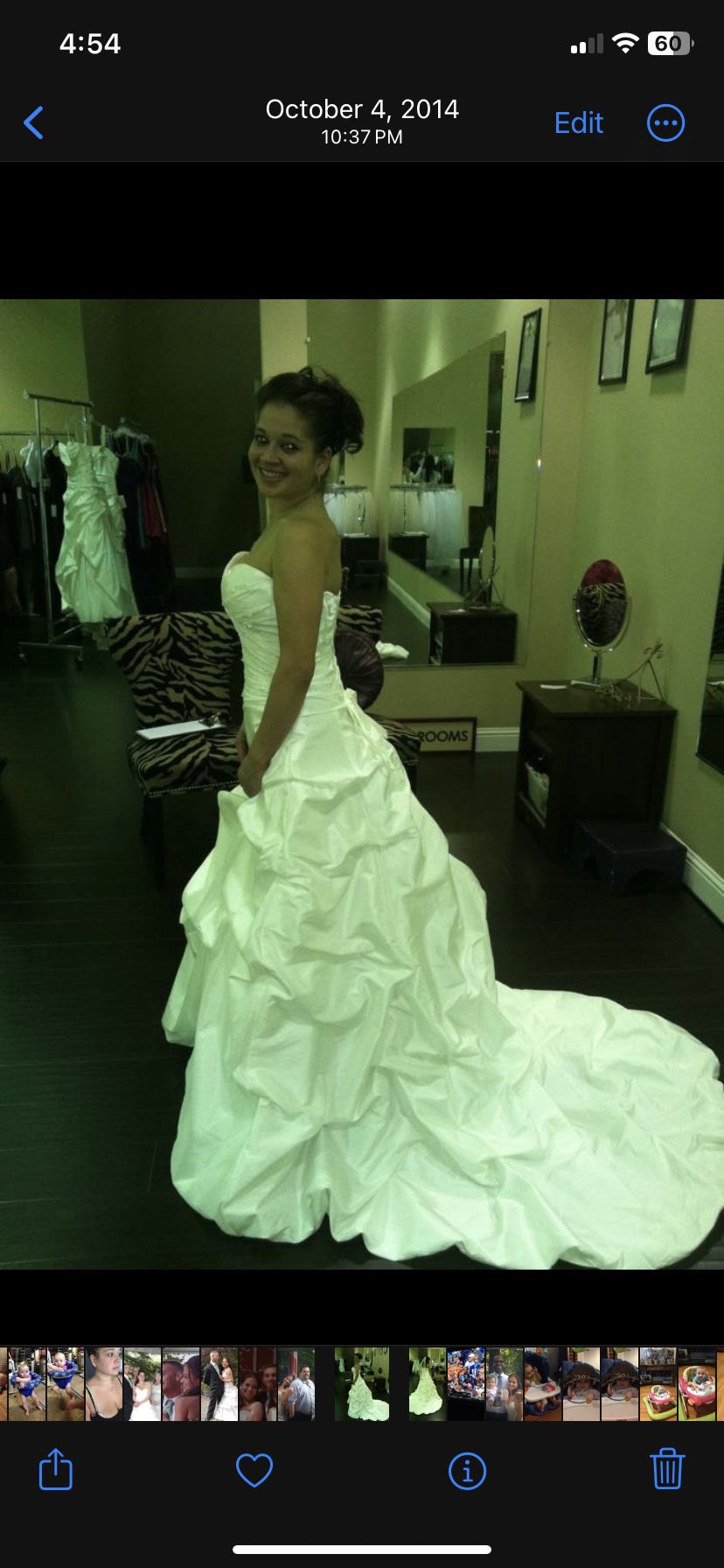 Rhinestone Corset Wedding Dress
