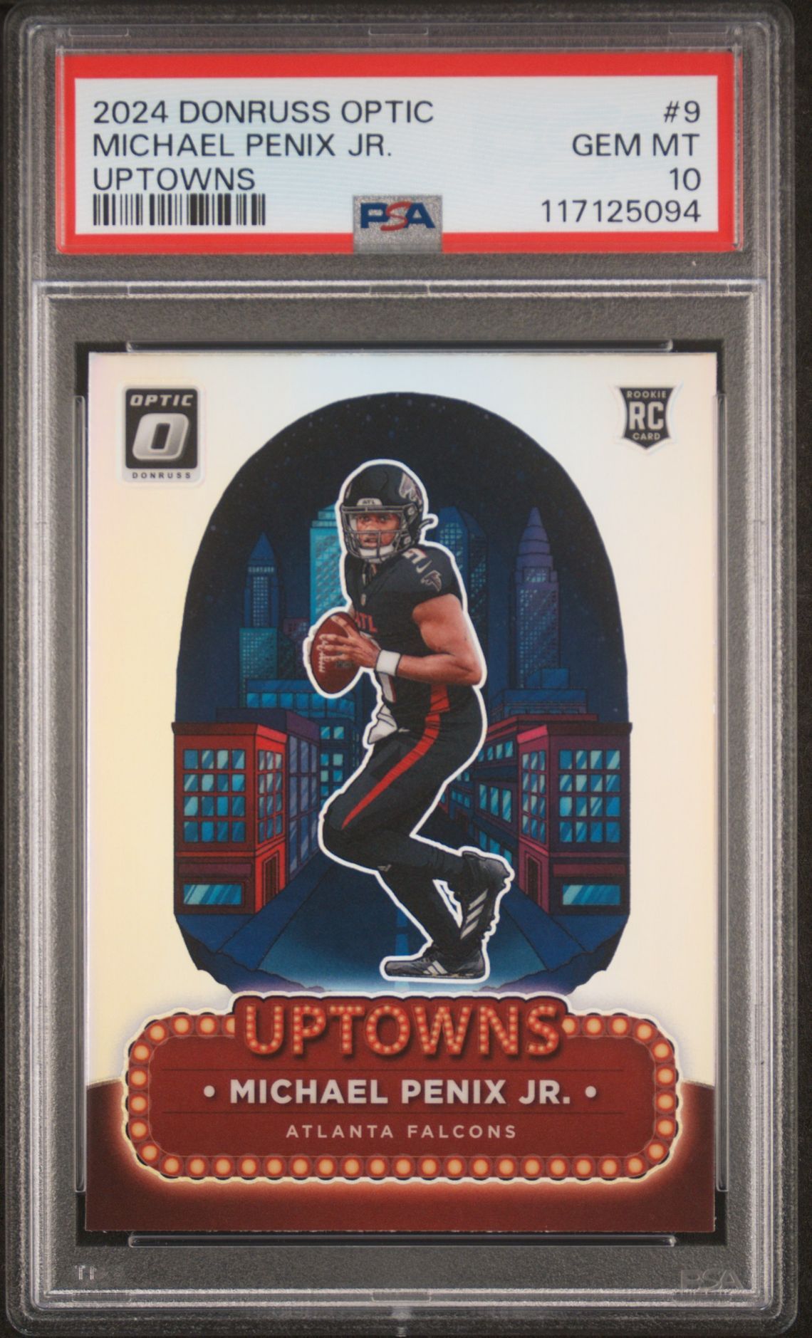 PSA 10 Michael Penix Jr Uptown