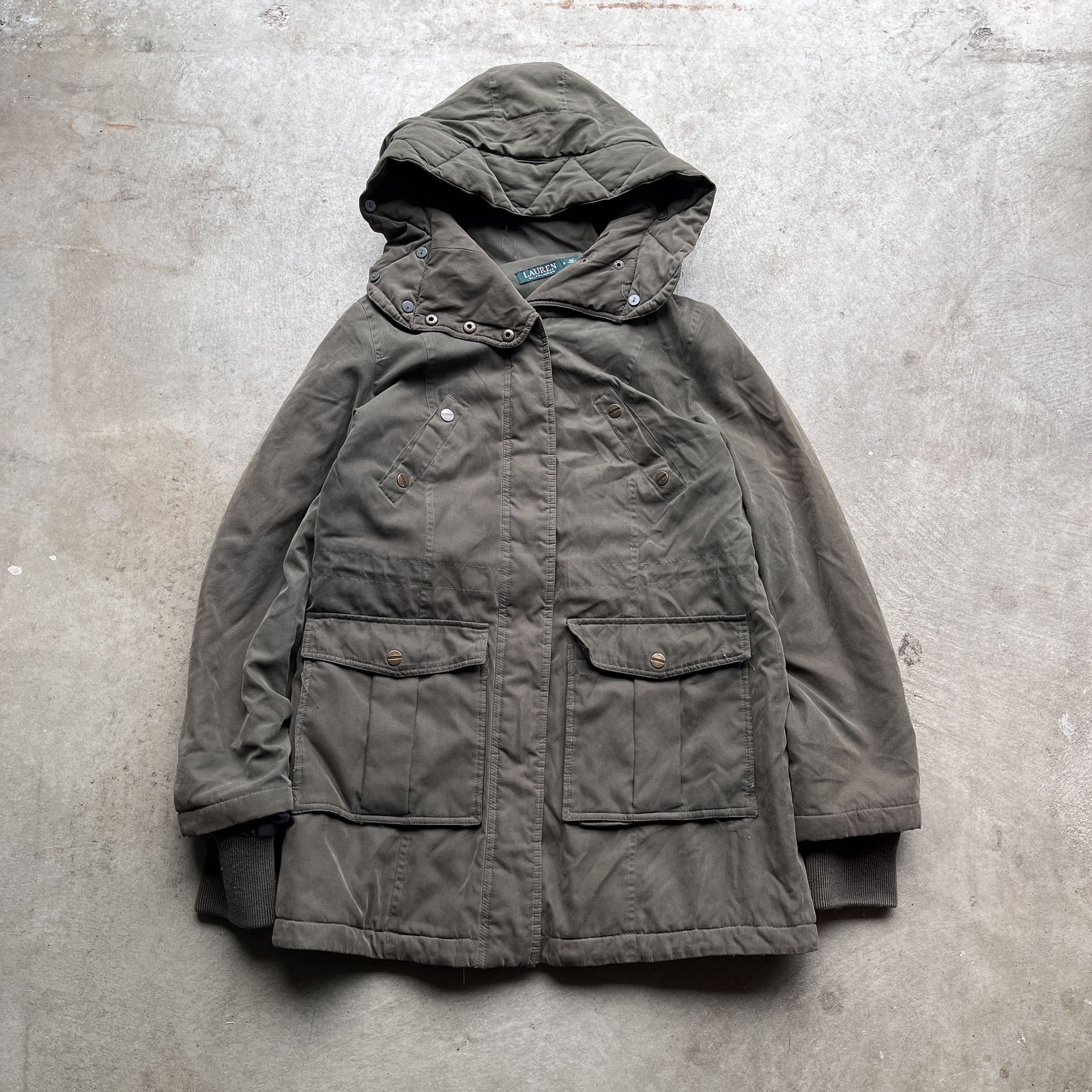 Lauren Ralph Lauren Olive Outer Shell Jacket