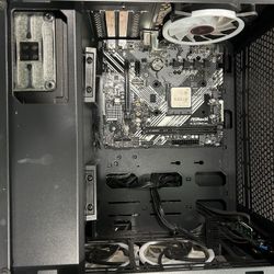 Case, Asrock Mobo, Ryzen 3 3100, 500w PSU For Parts