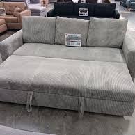 Brand new corduroy sleeper sofa with pull out bed 