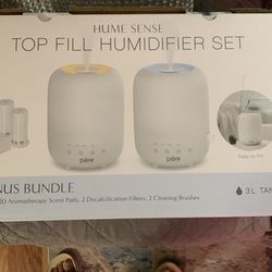 Hume Sense Top Fill Humidifier Set