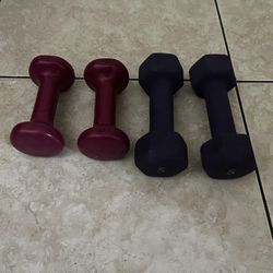 4 Dumbbells 5 And 3 Pounds… All 4…$15