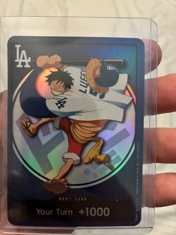 Luffy Dodgers Card