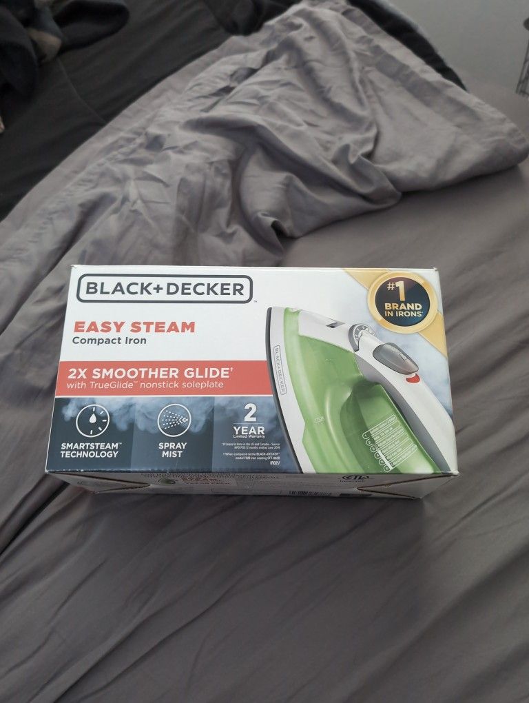 Black +Decker Clothing Iron