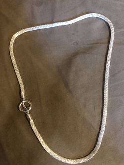 Sterling silver necklace