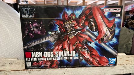 Bandai HGUC GUNDAM MSN-06S Sinanju model kit