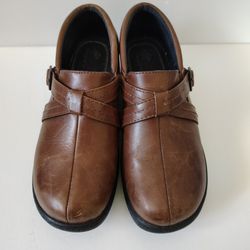 Aleo Brown Leather Shoes 