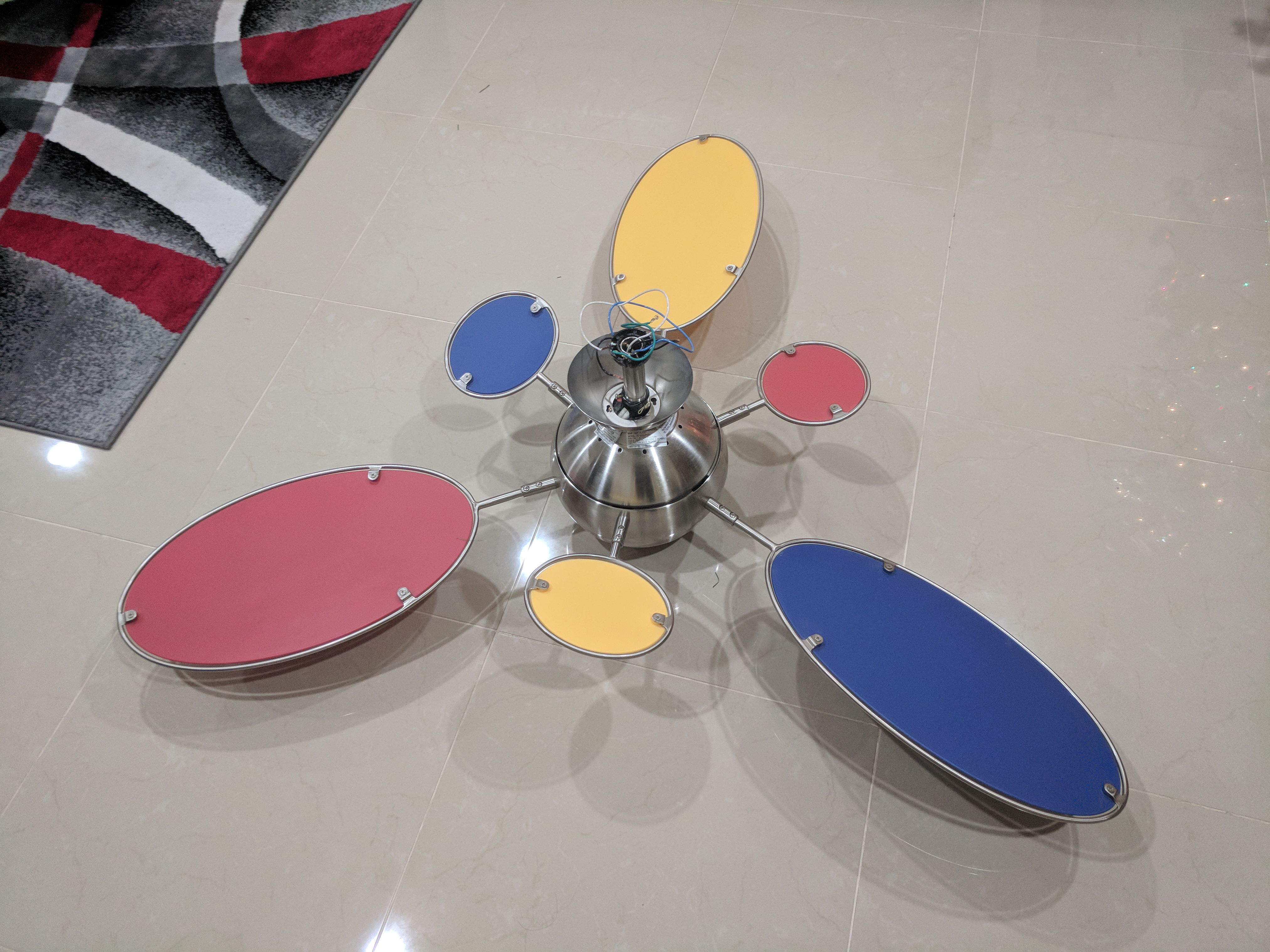 Minka Aire 54" Cirque Ceiling Fan with Light