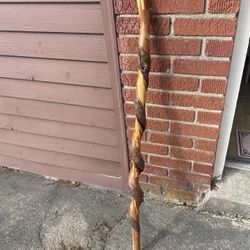 Unique Twisted Wood Walking Stick