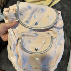 Abercrombie & Fitch Pink Backpack
