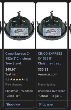Christmas tree stand