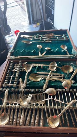Vintage silverware