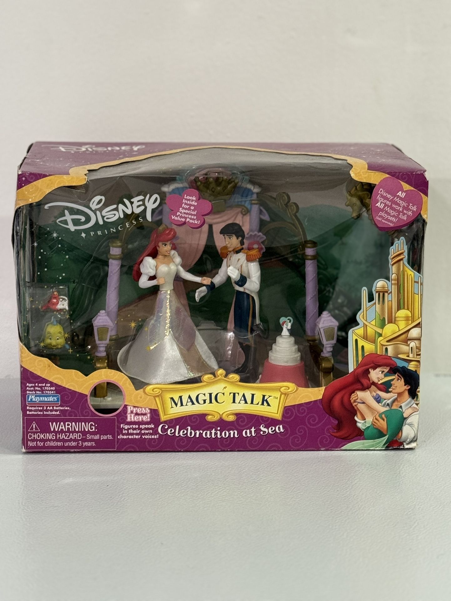 2002 DISNEY PRINCESS MAGIC TALK 