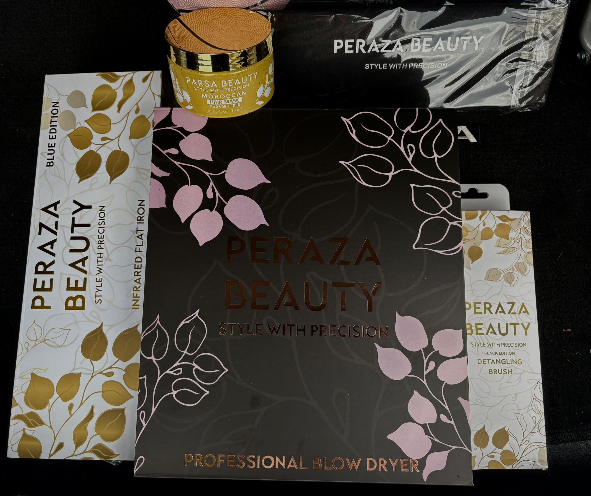 Professional hair care set