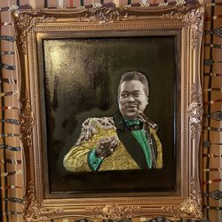 Luther Vandross, Voice of BUTTER, Mosaic, Multicolor, Art Painting! 