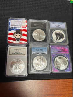 Graded Silver Slab Collection