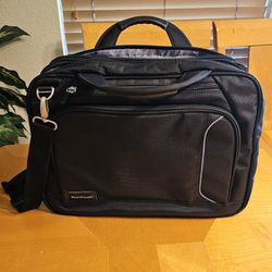 The ProStyle II-XF Shoulder Case from Brenthaven is not only designed to hold your laptop up to 15" and is great for day trips $55 obo
