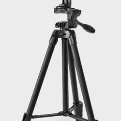 Expandable Tripod - dealworthy™ Black: 3-Way Panhead, Camera Mount, Aluminum Alloy