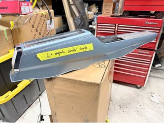 1967 Impala SS center console