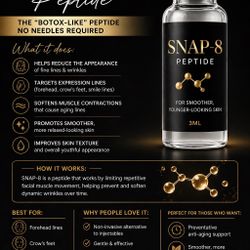 Snap-8 Cosmetic Use