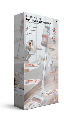 Sharper Image Cordless vacuum stick and handheld combo