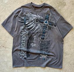 Vintage Cross Graphic T-Shirt