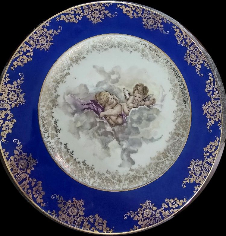ANTIQUE H&C SELB BAVARIA GERMANY HEINRICH PLATE