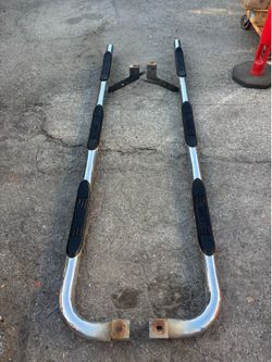 Used 1999 to 2018 Chevy Silverado / GMC Sierra 3-Step tube boards estribos de 3 escalones  Ext. cab