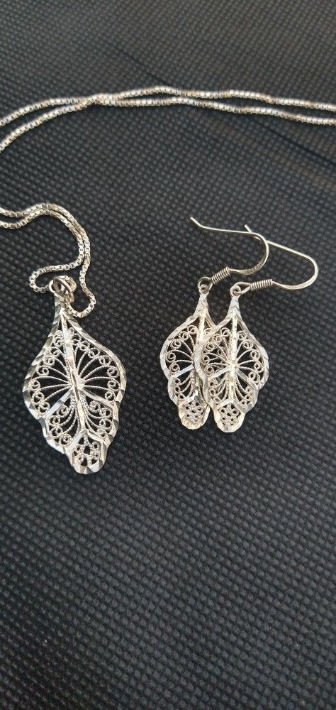 Sterling Silver Jewelry Set