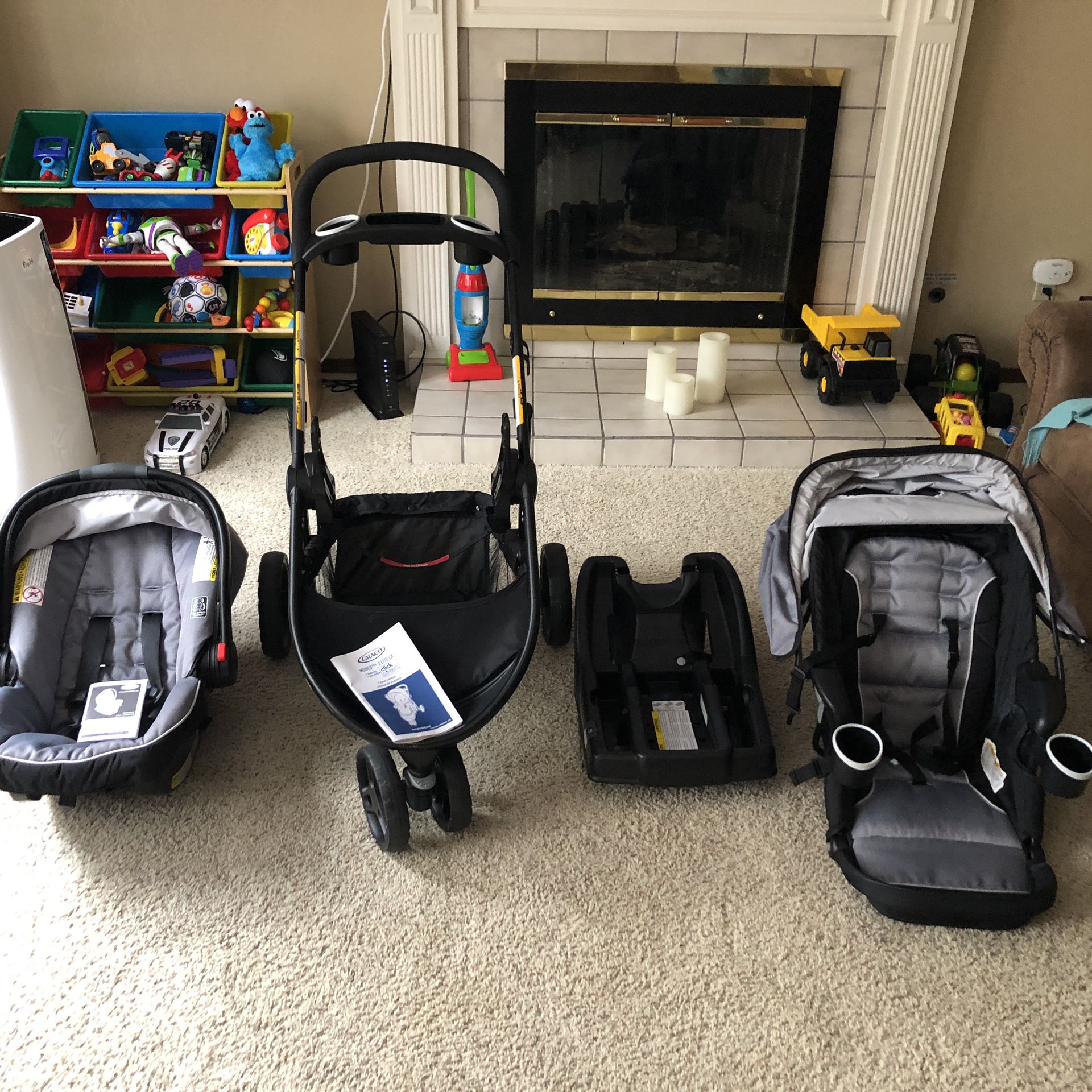 Graco modes 3 lite LX / 3 strollers in one