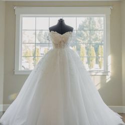 Wedding Dress Off The Shoulder 